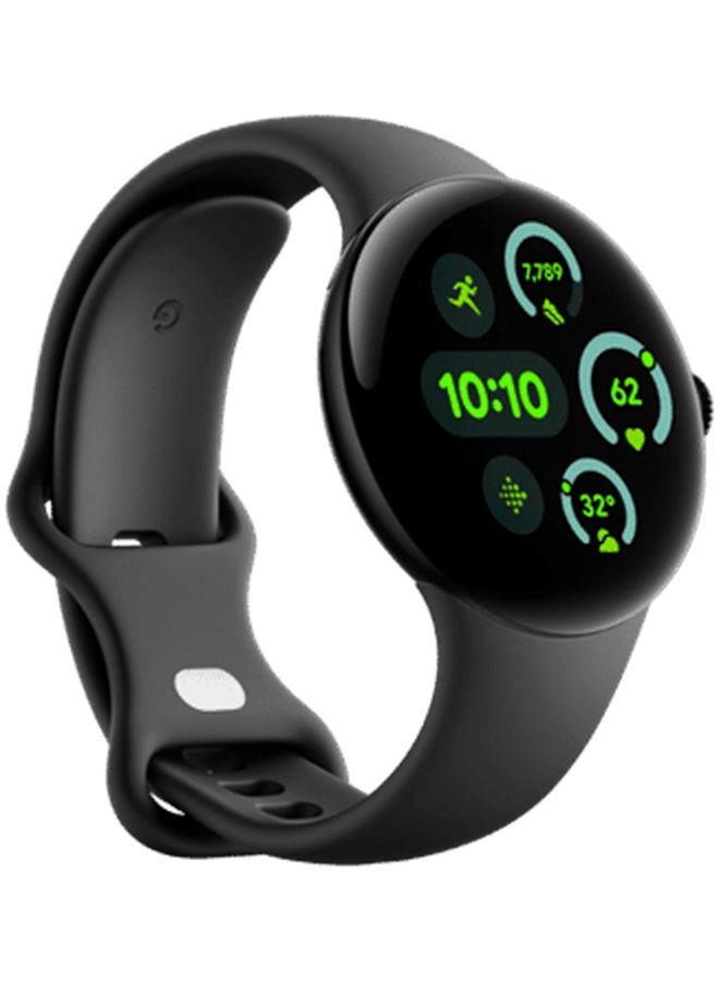 جوجل Pixel Watch 3 (41 Mm), Amoled Ltpo Display, Advanced Motion Sensing Smartwatch Free Size Black  - Image 4