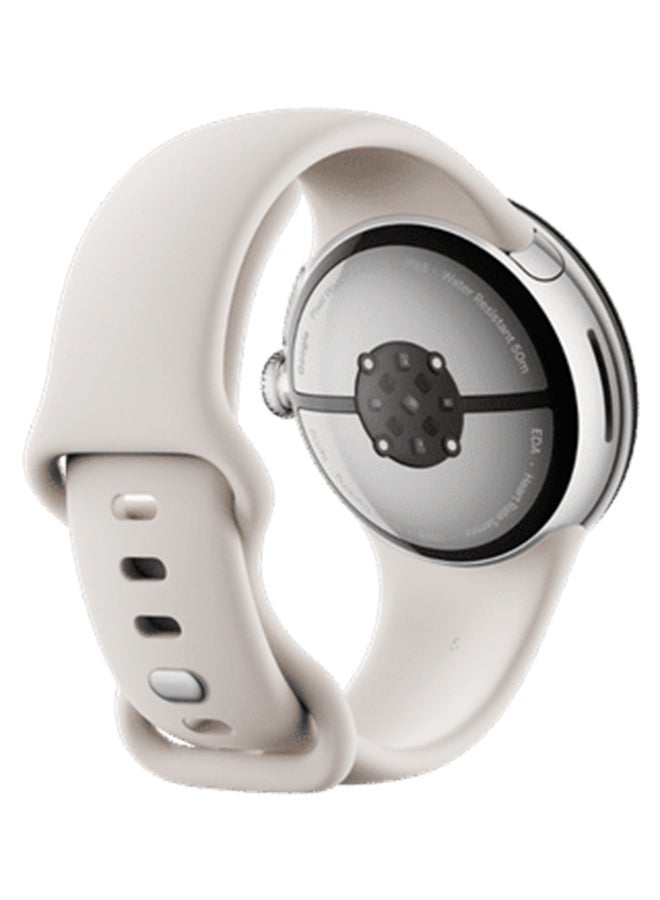 Pixel Watch 3 (41 mm), AMOLED LTPO display, Advanced motion sensing Smartwatch Free Size Silver