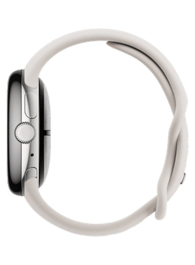 Pixel Watch 3 (41 mm), AMOLED LTPO display, Advanced motion sensing Smartwatch Free Size Silver