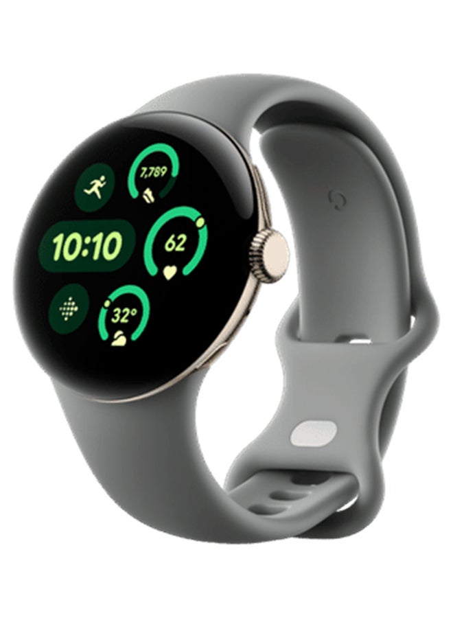 جوجل Pixel Watch 3 (41 Mm), Amoled Ltpo Display, Advanced Motion Sensing Smartwatch Free Size Hazel - Image 2