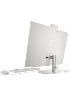 HP 24-CR0255NH AIO With 23.8-Inch Display, Core i7-1355U Processor/16GB RAM/512GB SSD/Intel Iris XE Graphics/Windows 11 Pro English White  - Image 3