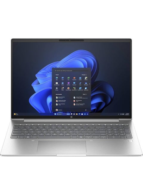 ProBook 460 G11 (Upgraded Version) Laptop With 16-Inch Display, Core Ultra 7-155U Processor/16GB RAM/512GB SSD/Intel Iris XE Graphics/Windows 11 Pro English/Arabic Silver