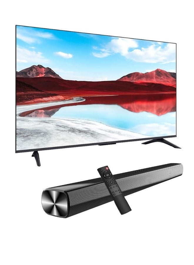 Xiaomi 55-inch QLED 4K UHD TV with Google TV & 60Hz Refresh Rate + Immersive Soundbar with Dynamic Audio, HDMI ARC, Bluetooth, Optical & USB Connectivity 55APRO2025+SOUNDBAR Black 55APRO2025+SOUNDBAR Black  - Image 2
