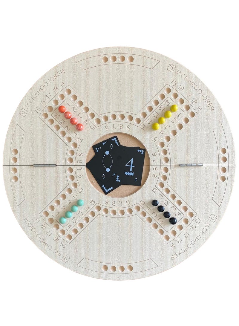 جاكارو جوكر Jackaroo Board Game Four Players with carry bag 4 Players  - Image 1