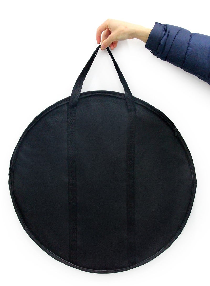 جاكارو جوكر Jackaroojoker Jackaroo 4 players black circle shape board with playing cards, marble glass balls, and bag 4 Players  - Image 4