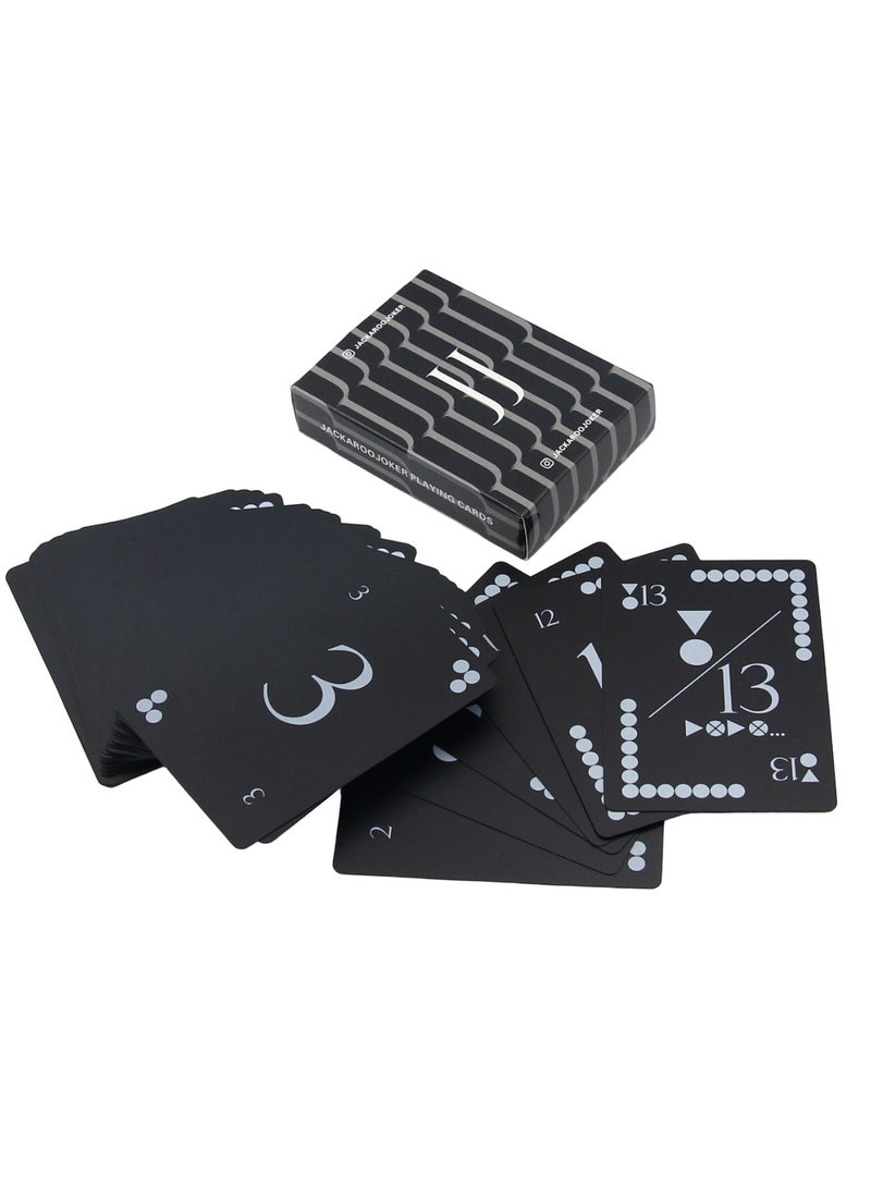 JACKAROOJOKER - Jakaroo game two sides for 4 players and 6 players with bag and cards and marbles - Image 1
