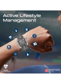 PROMATE Smartwatch Designed for athletes to withstand tough conditions, SportFit™ technology and Bluetooth connectivity,  IP68 Water-Resistance, supports 100+ sports modes, with up to 10 days of battery life Black  - Image 3
