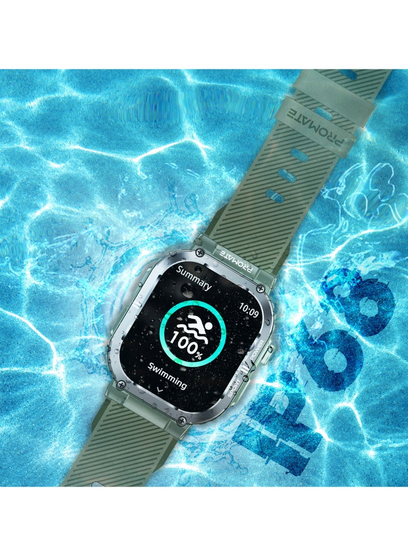 Smartwatch Designed for athletes to withstand tough conditions, SportFit™ technology and Bluetooth connectivity, supports 100+ sports modes, with up to 10 days of battery life Green - pnsku/N70129329V/45/_/1731584767/970df7f2-6bc4-4054-bed9-df49a76a567c