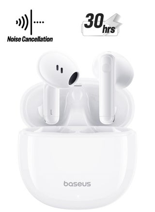 TWS Earbuds with Bluetooth 5.3, Up to 30 Hours Playtime, 0.06s Low Latency, Fast Charge Wireless Earbuds with App Control, Customizable Gestures, Equalizer Adjustment, and Sound Effects for Gaming, Music, and Calls – Premium Sound & Seamless Connection Moon White - pnsku/N70129347V/45/_/1741330570/e1cdda61-bc53-4520-a4b0-9dc0936a8c40