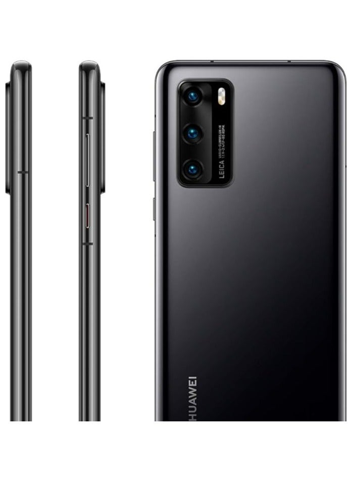 هواوي P40 Dual SIM 8GB RAM 128GB ROM Black/Noir 4G - International Version  - Image 4