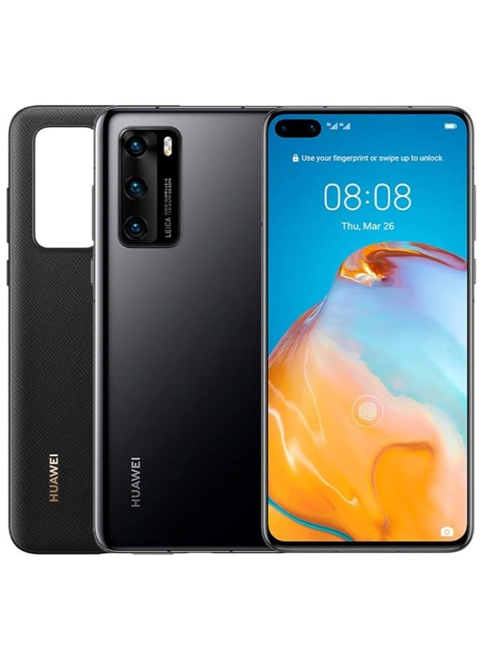 HUAWEI P40 Dual SIM 8GB RAM 128GB ROM Black/Noir 4G - International Version - Image 1