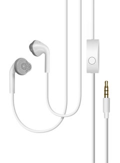 Stereo Headset with Integrated Microphone, Deep and Enriched Sound White