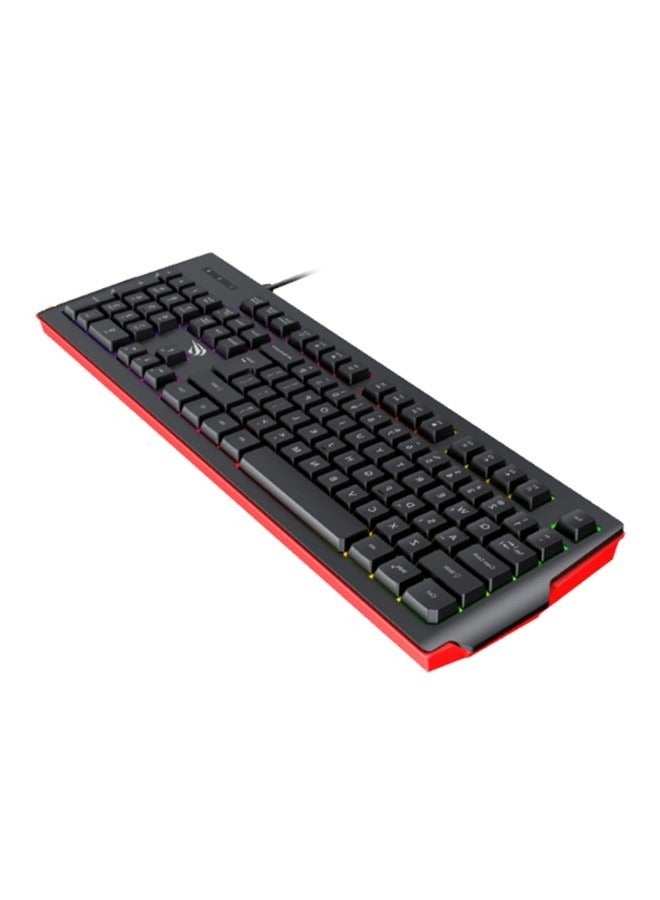 havit 104 Keys Gaming Keyboard, Rainbow RGB Backlight Computer Keyboard,USB Plug and Play for Work and Gaming - Image 1