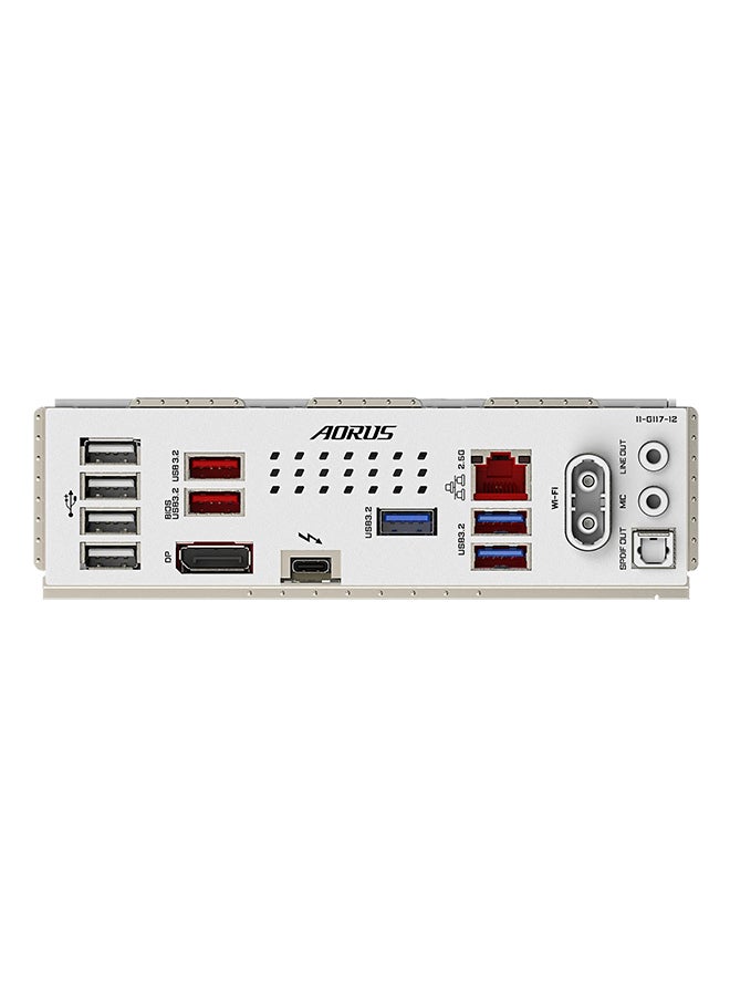 GIGABYTE - Z890 AORUS ELITE Wi-Fi 7 ICE ATX Motherboard, LGA 1851, Intel Z890 Chipset, 4x DDR5 Slots (Up to 256GB), Lightning-fast Wi-Fi 7 & Bluetooth 5.4, PCIe 5.0 x16, 4x M.2 Slots, Sleek White Design, Advanced Thermal Performance | Z890-A-ELITE-WF7-ICE White - Image 1