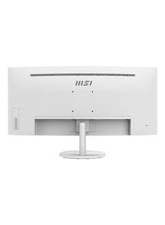 إم اس أي PRO MP341CQW Business & Productivity Curved Monitor, 34" UWQHD VA Display, 100Hz Refresh Rate, 1ms (MPRT) Response Time, 1500R Curvature, 1.07 Billion Colors, USB-C, AMD FreeSync, Height Adjustable Stand, Anti-Flicker, Blue Light Reduction, 178° Wide Viewing Angle, DisplayHDR 400, 9S6-3PB2CT-033 White  - Image 4
