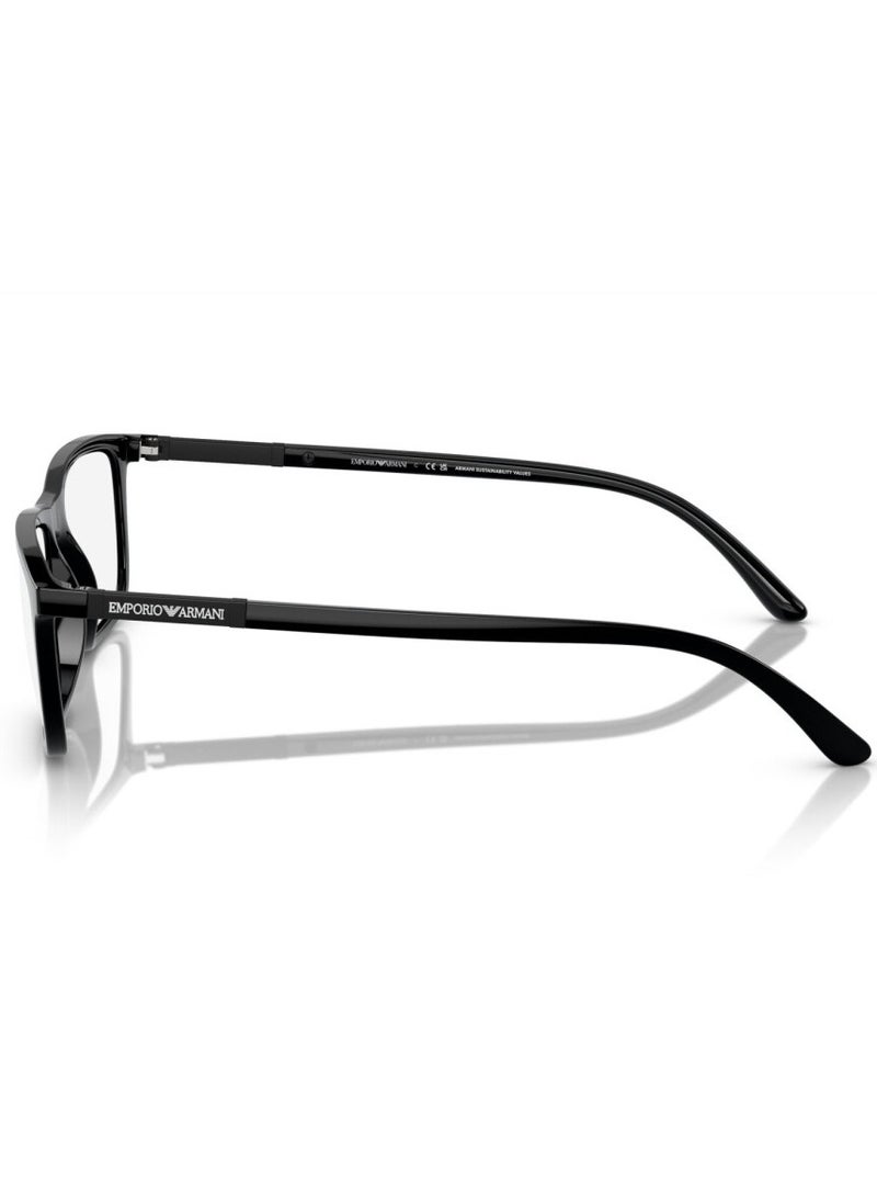امبوريو ارماني - Men's EA4160 50011W 55 Clip-On Frames - Image 1