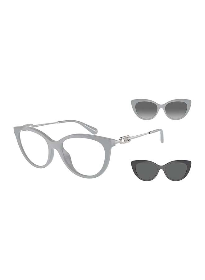 EMPORIO ARMANI Women's EA4213U 51971W 53  Clip-On Frames  - Image 1