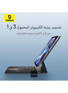 بيسوس Brilliance Series Magnetic Keyboard Case For iPad Pro 11 Black  - Image 2