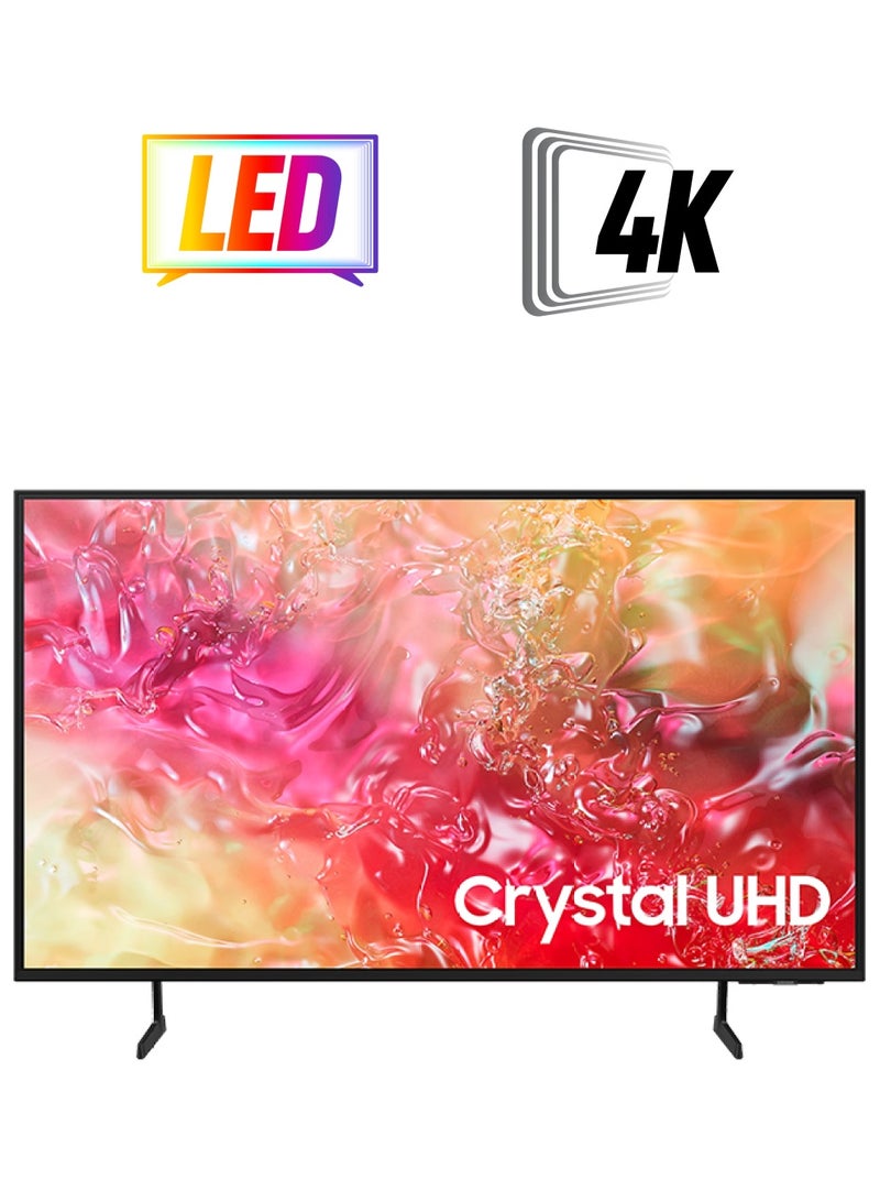 Samsung - Smart TV, Crystal UHD, DU7000, 43 Inch, 2024, International Version PurColor, 4K Upscaling, Tizen OS, Q-Symphony UA43DU7000 Black - Image 1