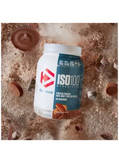 ديماتيز ISO 100 Whey Isolate Protein Powder Chocolate Peanut Butter 650 G  - Image 3