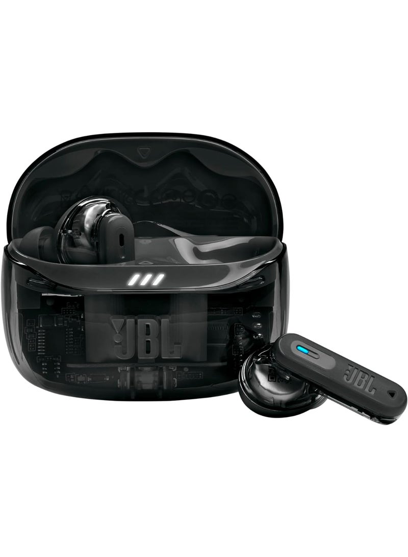 JBL - Tune Beam 2 True Wireless Noise Cancelling Earbuds, JBLTBEAM2GBLK Black - Image 1