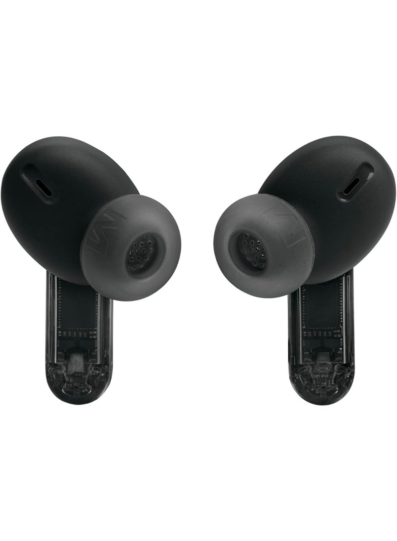 JBL - Tune Beam 2 True Wireless Noise Cancelling Earbuds, JBLTBEAM2GBLK Black - Image 1