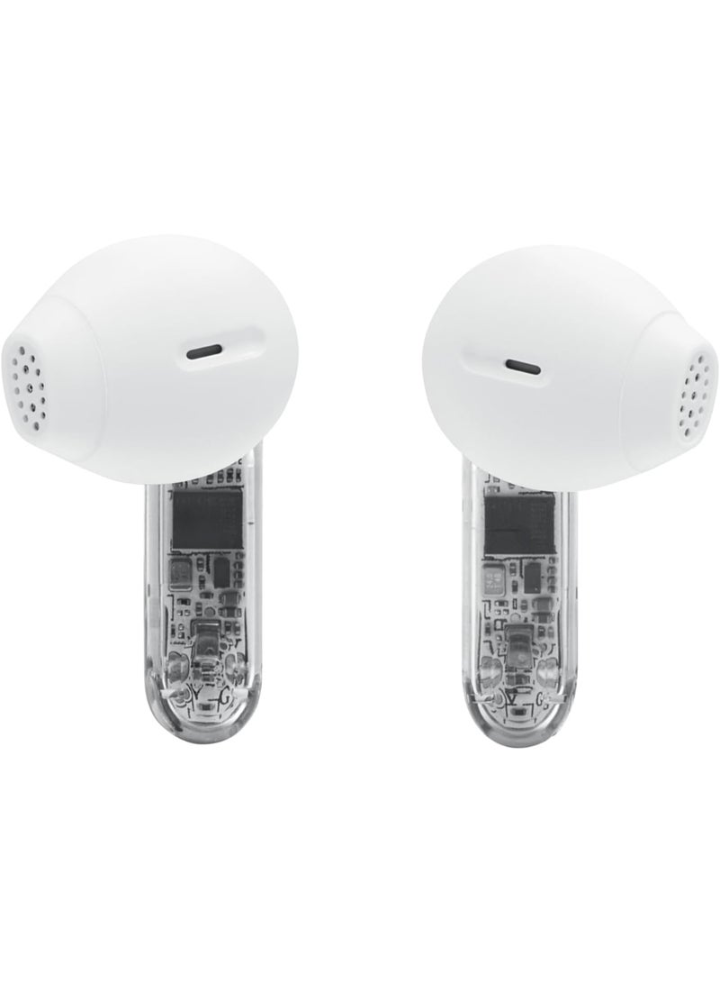 JBL - Tune Flex 2 True Wireless Noise Cancelling Earbuds, JBLTFLEX2GWHT White - Image 1