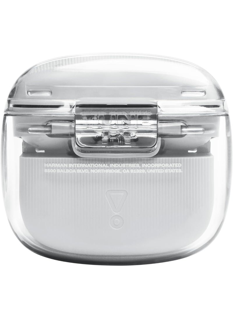 JBL - Tune Flex 2 True Wireless Noise Cancelling Earbuds, JBLTFLEX2GWHT White - Image 1