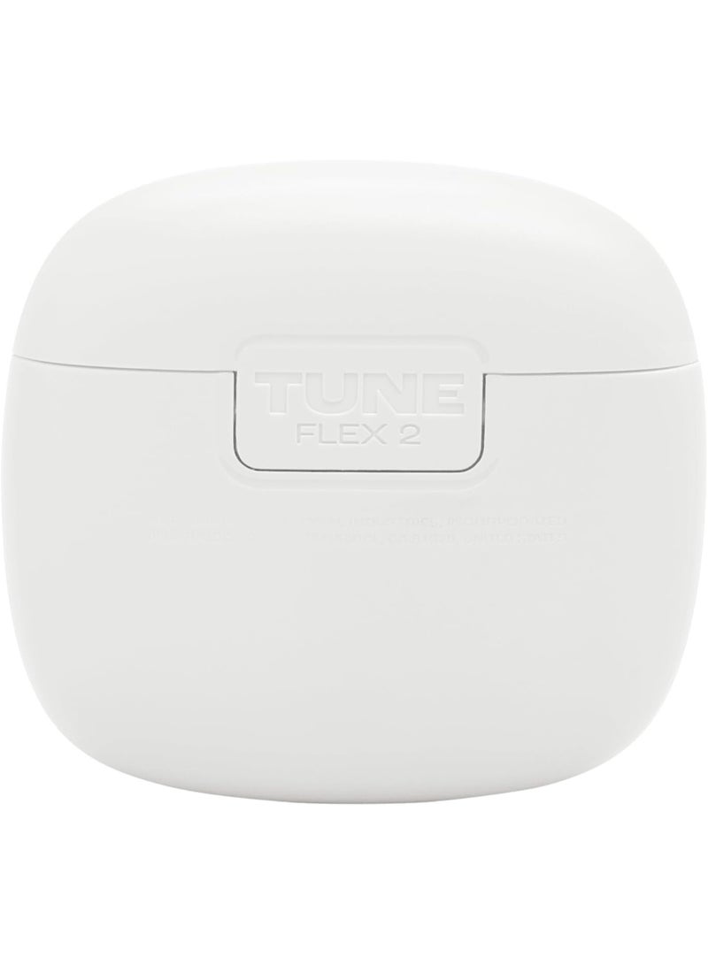 جي بي إل - Tune Flex 2 True Wireless Noise Cancelling Earbuds, JBLTFLEX2WHT White - Image 1