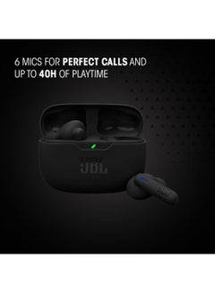 JBL Wave Beam 2 True Wireless Noise Cancelling Earbuds, JBLWBEAM2BLK Black  - Image 4