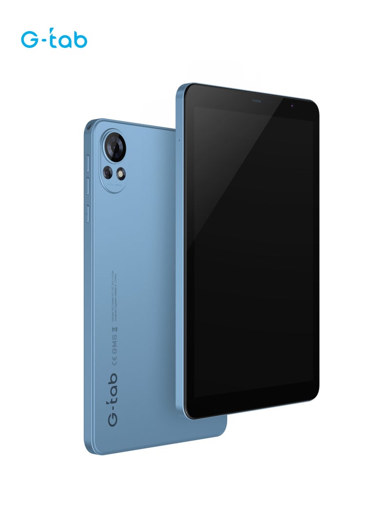 G-Tab - T8S WiFi tablet/8.0 inches IPS/Android 14/2.0 GHz Quad Core Processor/5000 mAh/4GB Inbuilt RAM/Extendable RAM +4GB/ROM 64 GB/2 MP front + 5 MP Rear Camera - Image 1