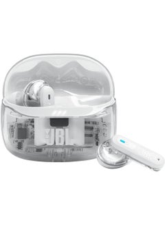 JBL Tune Beam 2 True Wireless Noise Cancelling Earbuds, JBLTBEAM2GWHT White  - Image 1