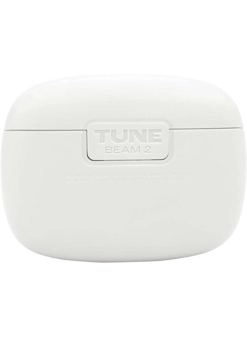 JBL - Tune Beam 2 True Wireless Noise Cancelling Earbuds, JBLTBEAM2WHT White - Image 1