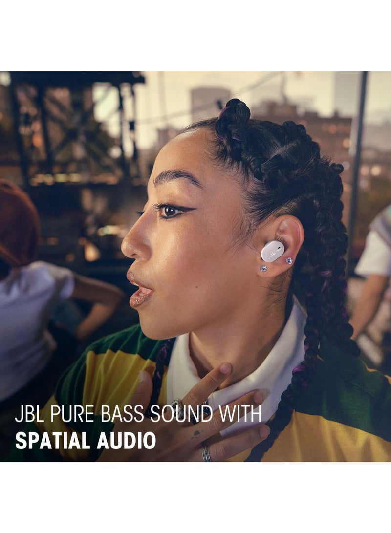 جي بي إل Tune Buds 2 True Wireless Noise Cancelling Earbuds, JBLTBUDS2WHT White  - Image 5