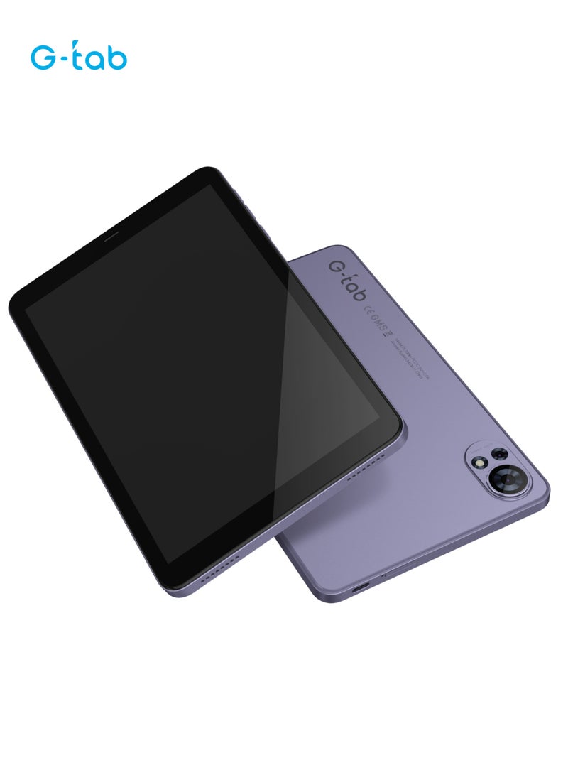 جي تاب تابلت T8S واي فاي / 8.0 بوصة IPS / أندرويد 14 / معالج رباعي النواة بسرعة 2.0 جيجاهرتز / بطارية 5000 مللي أمبير / 4 جيجابايت ذاكرة عشوائية مدمجة / ذاكرة عشوائية قابلة للتوسيع + 4 جيجابايت / ذاكرة داخلية 64 جيجابايت / كاميرا أمامية 2 ميجابكسل + كاميرا خلفية 5 ميجابكسل - Image 4