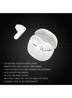 JBL Tune Flex 2 True Wireless Noise Cancelling Earbuds, JBLTFLEX2BLK Black  - Image 4