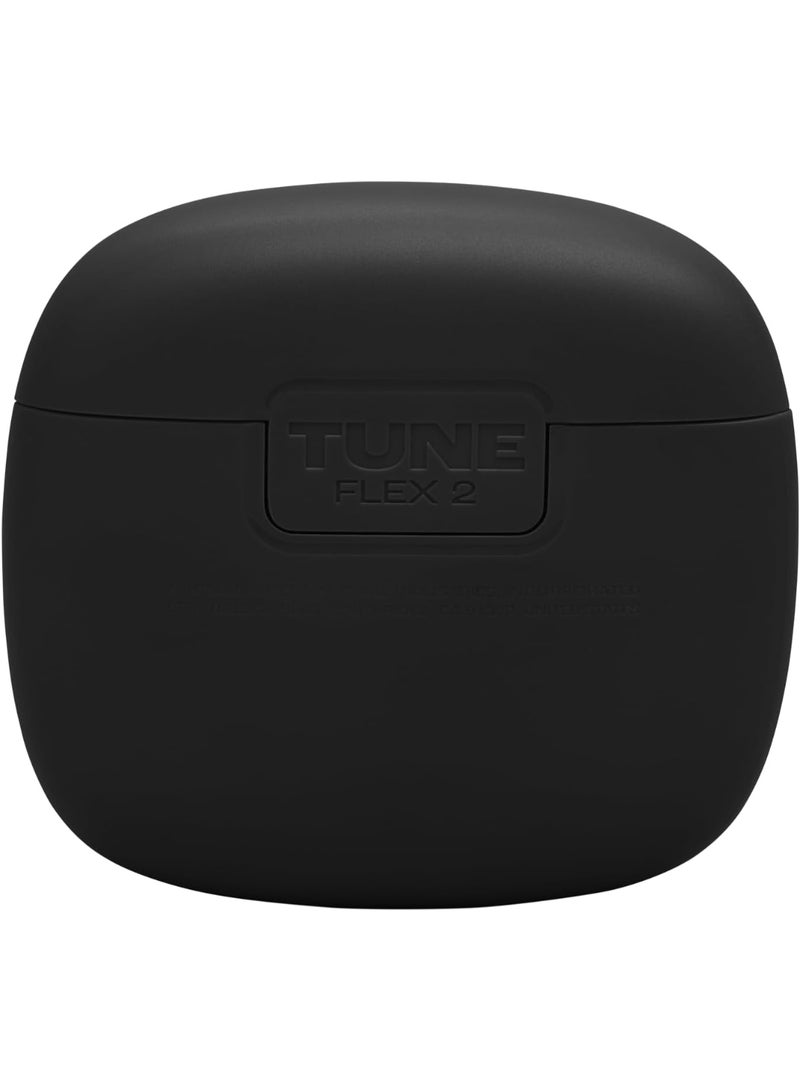 JBL - Tune Flex 2 True Wireless Noise Cancelling Earbuds, JBLTFLEX2BLK Black - Image 1
