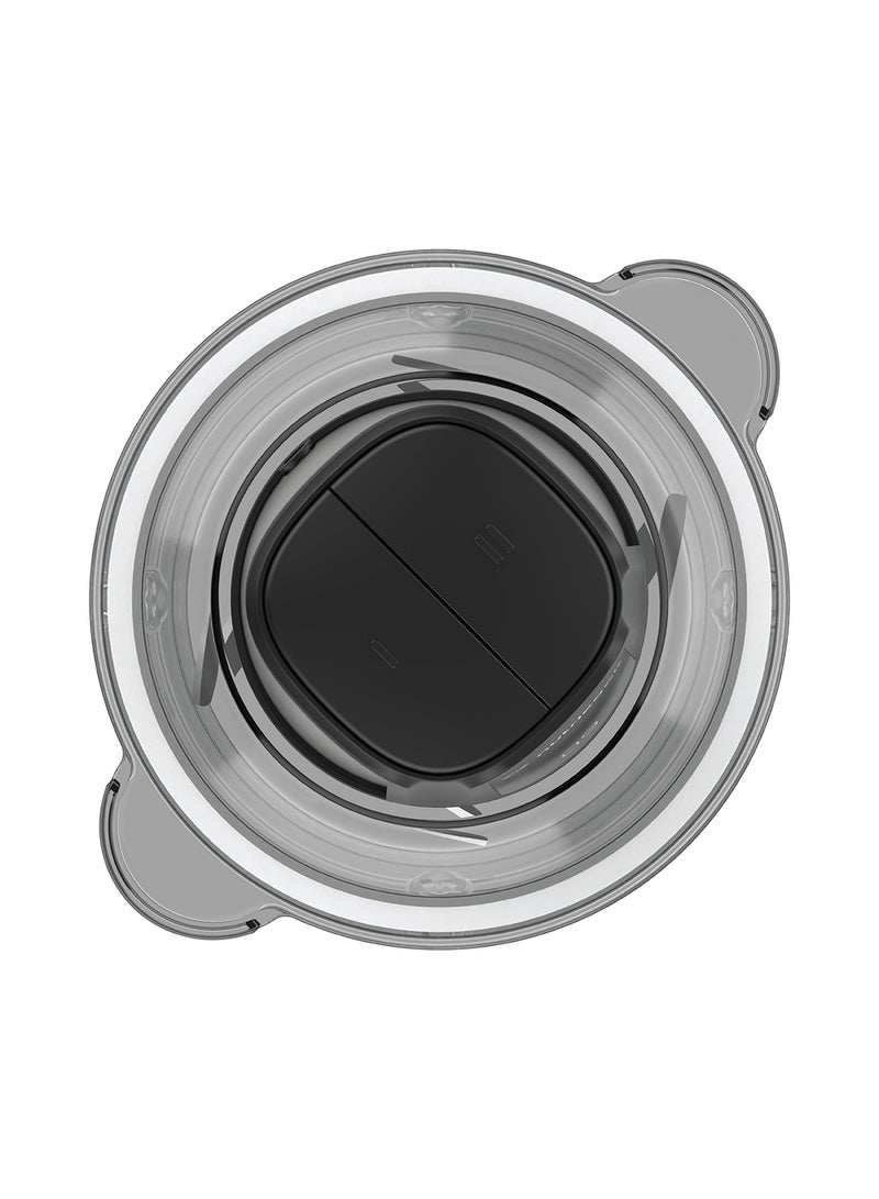 nutricook 1.2L Glass Chopper and Mincer, 500W w/ Pulse & 2 Speeds, Removable 4 SS-Blade for Chopping, Ice Crushing, Meat Mincing, Grinding, Pureeing & more, 2 Yr Warranty, NC-CH1200 1.2 L 500 W Choppi XL Black - Image 5