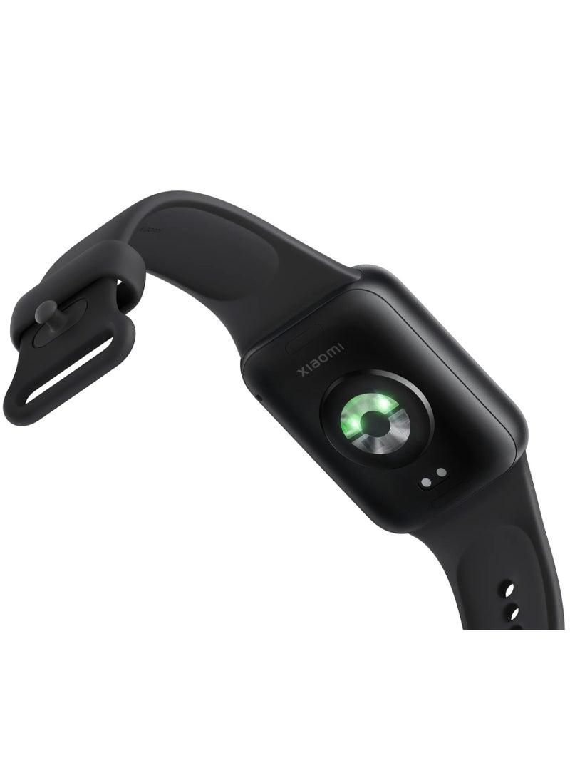 شاومي - 350 mAh Mi Band 9 Pro 1.74 Inch Bluetooth Sports Bracelet Heart Rate Monitor GPS NFC Global version Obsidian Black - Image 1