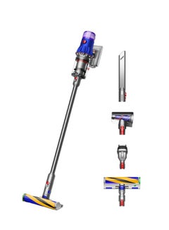 dyson V12 Detect Slim Fluffy Stick Cordless Vacuum Cleaner Cyclone (SV46) 545 W V12 Detect Slim Fluffy SV46 Yellow Nickel  - Image 1