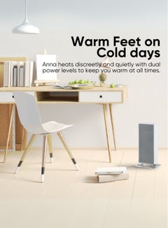 Stadler Form Swiss Design Portable Premium Fan Heater for Home & Office Anna 2000W Thermostat Auto Shut Down Quiet Operation GCC Compliant 3 Pin Plug Overheat and Tilt Protection 2 Years Warranty and Local Support 2000 W Anna White  - Image 5