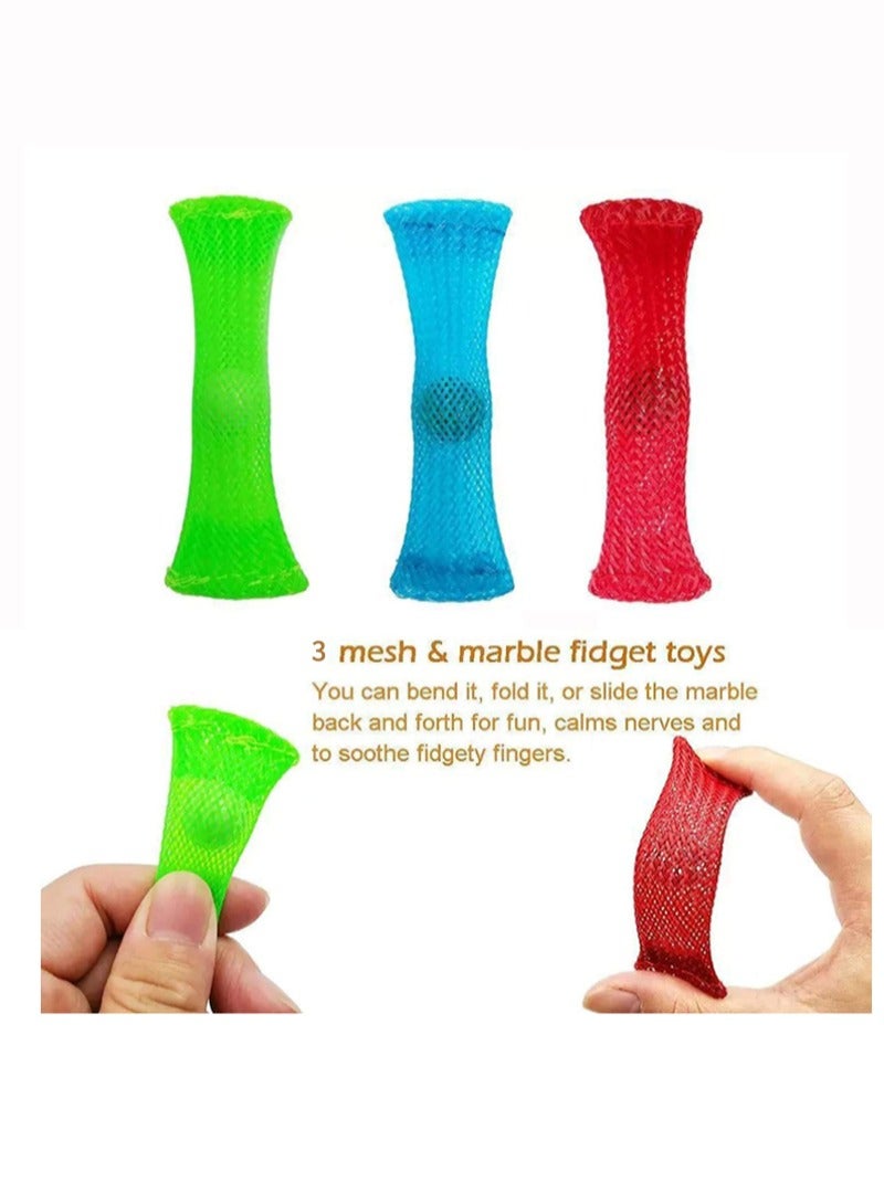 Kidle 21 Pcs Bubble Music Keychain Decompression Toy Set - Image 4