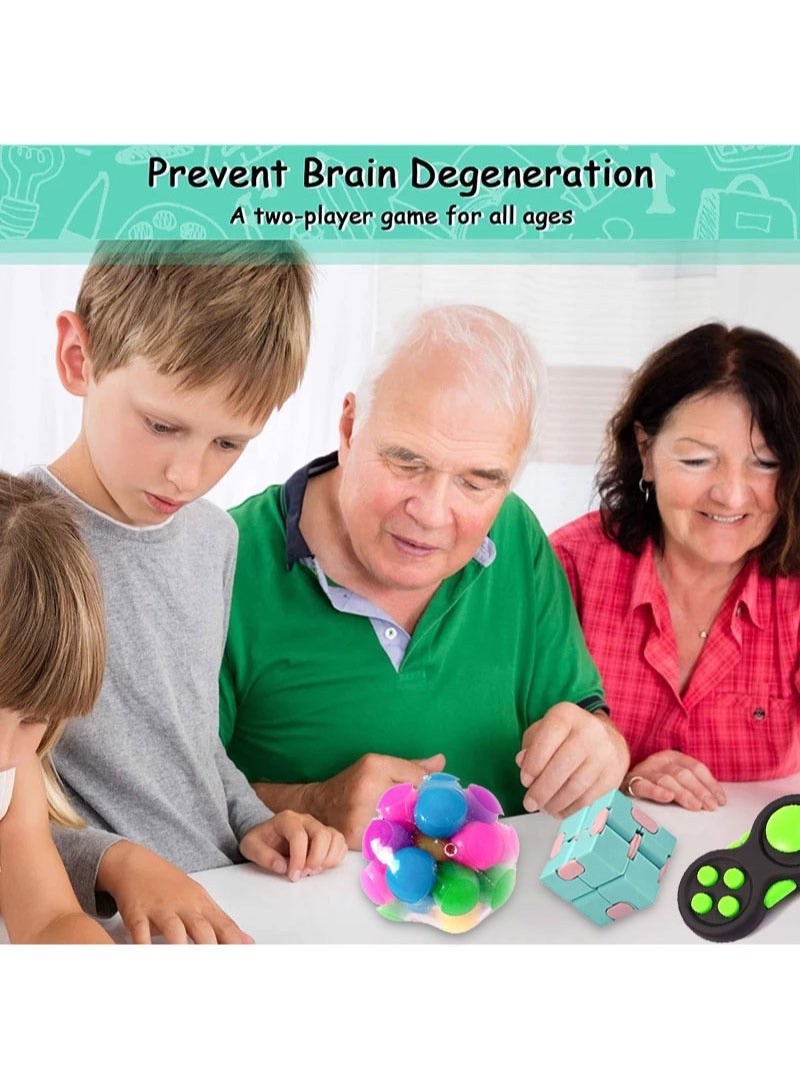 Kidle 21 Pcs Bubble Music Keychain Decompression Toy Set - Image 3