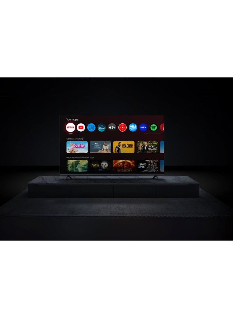 Xiaomi - TV S Mini LED 75" 2025 | 4K QD-MiniLED Display | 144Hz Refresh Rate | AI Processor | Google TV | AI processor | Dolby Vision IQ, Dolby Atmos | WiFi6 L75MA-SPLME Black - Image 1