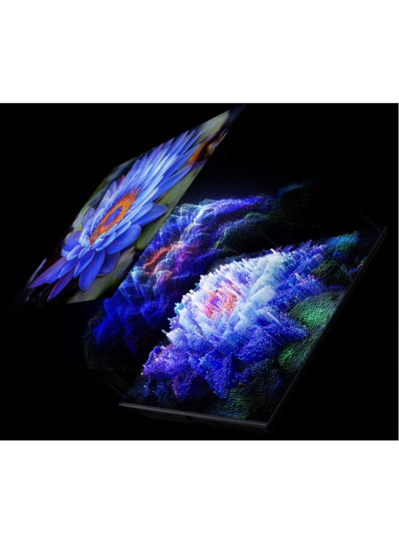 Xiaomi - TV S Mini LED 75" 2025 | 4K QD-MiniLED Display | 144Hz Refresh Rate | AI Processor | Google TV | AI processor | Dolby Vision IQ, Dolby Atmos | WiFi6 L75MA-SPLME Black - Image 1
