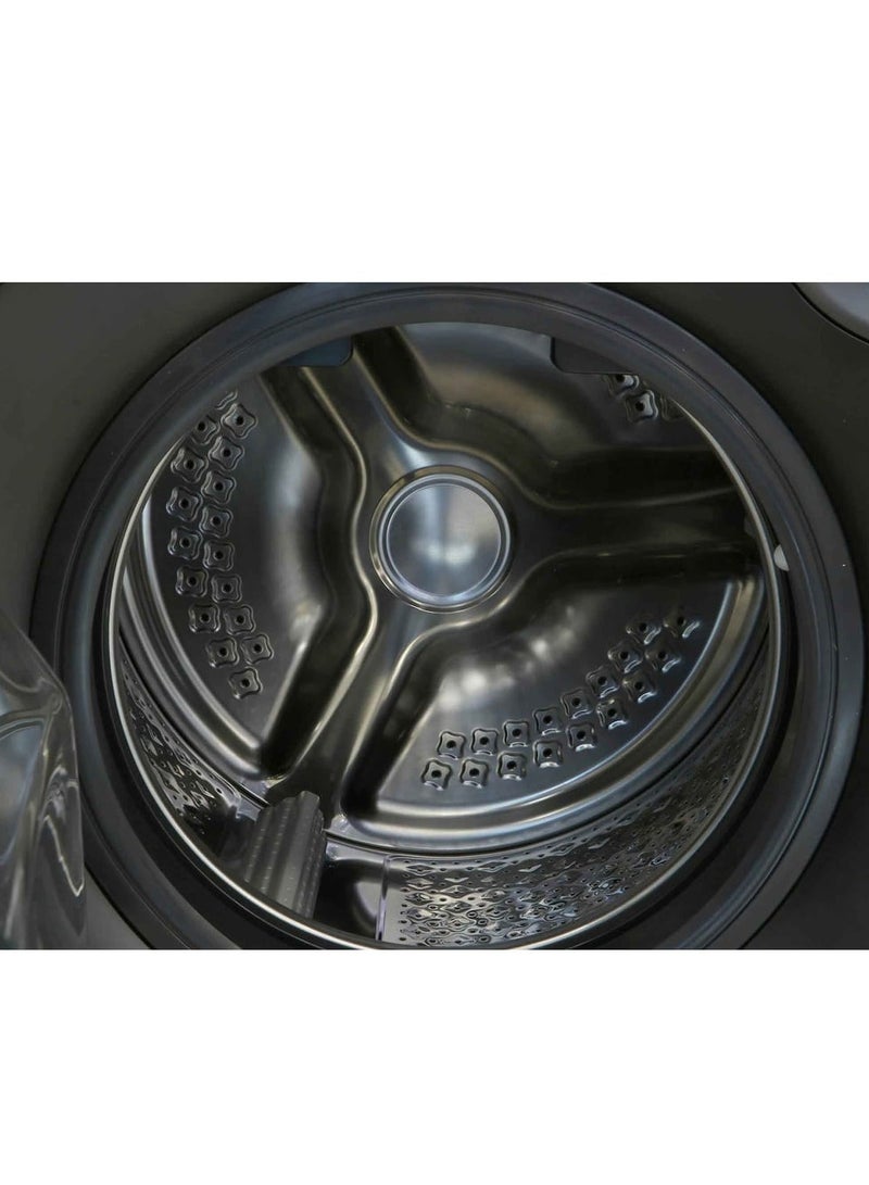 شارب 10.5 Kg Washer & 7 Kg Dryer Front Load 1400 RPM Number of programs 15 - International Version ESDP1054KJZS Black  - Image 2