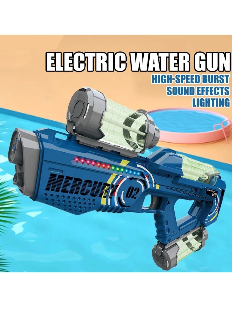 مايتويز Mercury 02 Water Gun Lightning Strike Electric Water Gun High-Speed Action 32ft Water Throw With Dazzling Lights  - Image 1