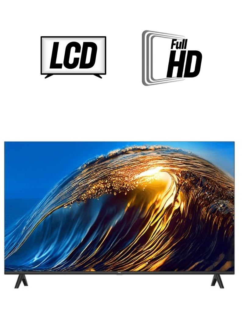TCL - 32-Inch 4k Smart HD LCD TV with HDR10 Rendering, Bezel-Less Design, Dolby Audio, Android OS, AI-Clarity, Multiple Viewing Modes 2024 32S4500A Black - Image 1