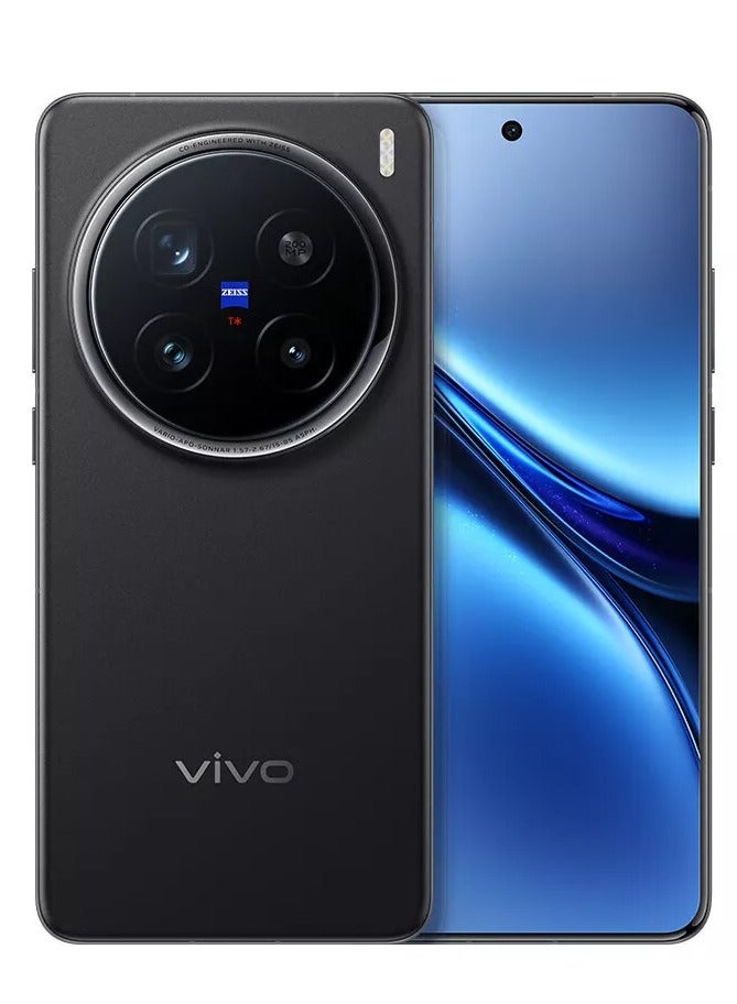 vivo - X200 Pro 5G Mobile 256GB 12GB RAM Phone 6.78″ 120HZ 90W Charger 50.0MP Camera Dimensity 9400 NFC 6000 mAh OTG Black with Google play Chinese version - Image 1