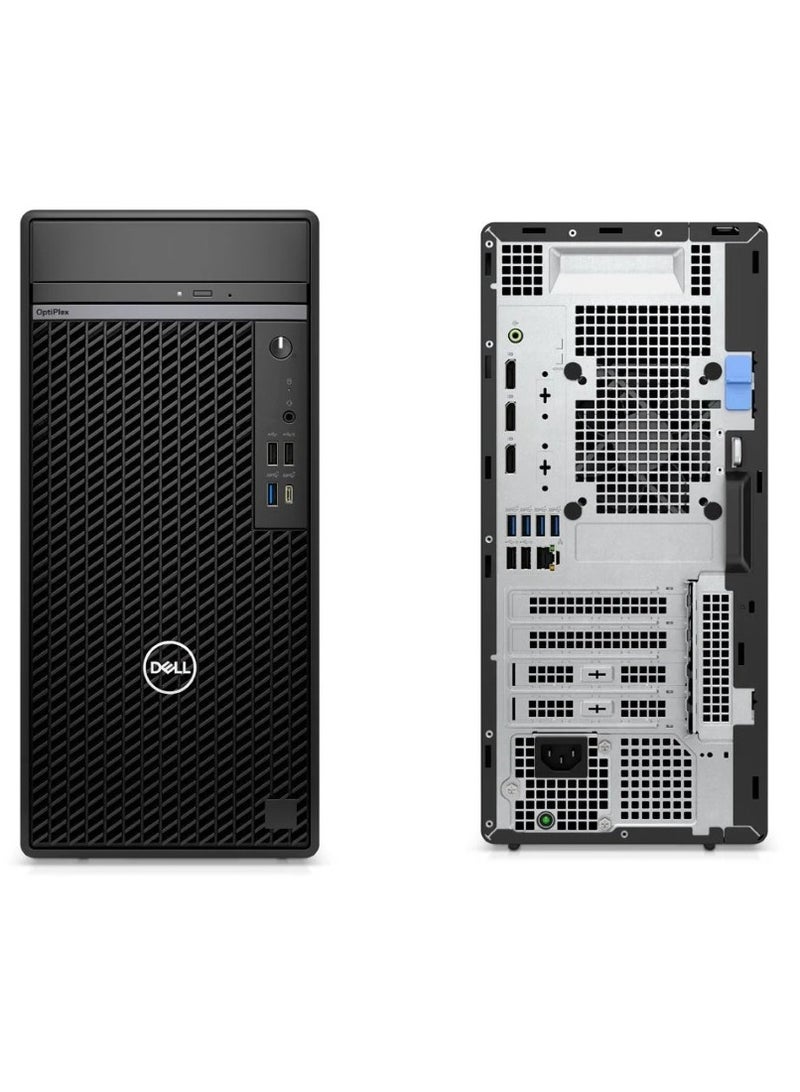 DELL - Optiplex 7020 PC, Core i7-14700 V Pro Processor/8GB RAM/512GB SSD/Integrated Graphics/DOS(Without Windows)/ BLACK - Image 1